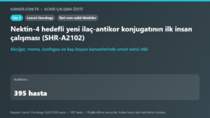 Nektin-4 hedefli yeni ilaç-antikor konjugatının ilk insan çalışması (SHR-A2102)